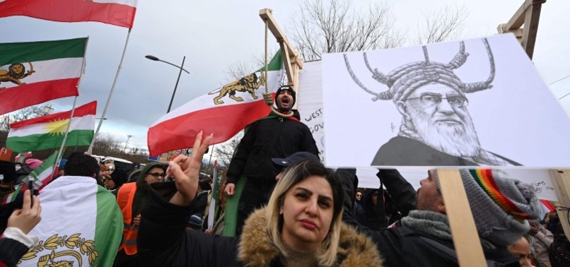 THOUSANDS MARCH IN FRANCE TO SHOW SOLIDARITY WITH IRANIAN PROTESTERS