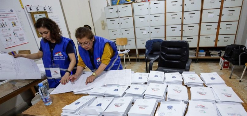 BALLOT COUNTING BEGINS IN LEBANONS GENERAL ELECTIONS