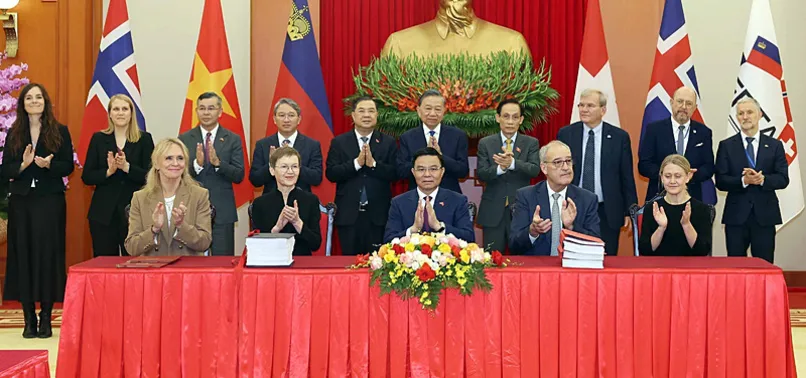 VIETNAM, EFTA INK FREE TRADE DEAL AFTER 14 YEARS OF NEGOTIATIONS