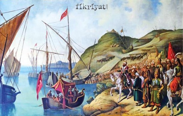 FATİH’İN GEMİLERİNİ KARADAN YÜRÜTMESİ