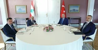 Erdoğan hosts Lebanese PM Salam in Istanbul