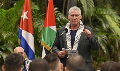 Miguel Diaz-Canel vows Cuba will not turn a blind eye to Israeli massacres in Gaza Strip
