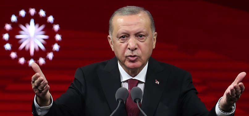 ERDOĞAN: TURKEY NOT TO SURRENDER TO BLACKMAIL ON EASTERN MEDITERRANEAN ISSUE