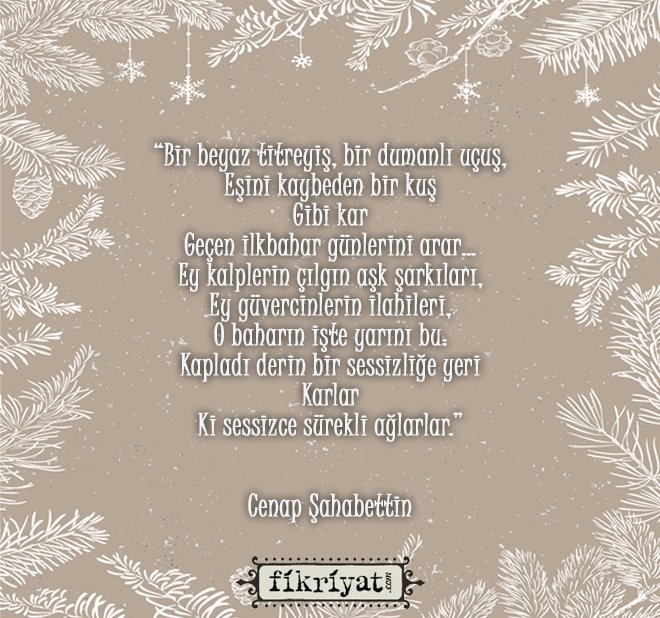 Cenap Şahabettin- Elhan-ı Şita