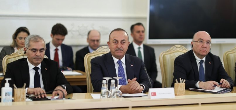 TURKISH, IRANIAN FOREIGN MINISTERS HOLD SIDELINE TALKS IN MOSCOW