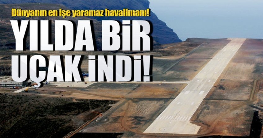 ’Dünyanın en işe yaramaz havaalanı’