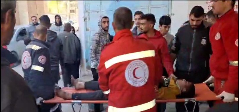 PALESTINIAN RED CRESCENT SOCIETY SAYS 43 PALESTINIANS KILLED BY ISRAEL AT ITS HEADQUARTERS IN KHAN YOUNIS