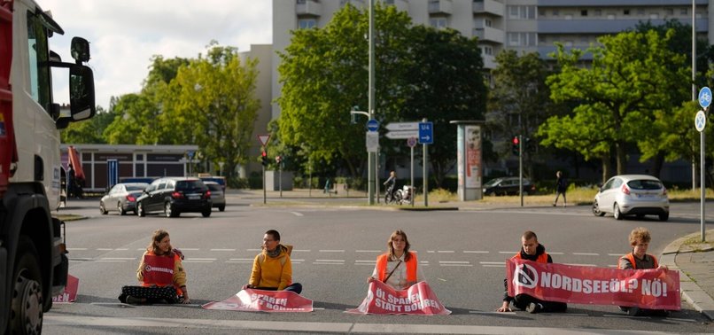HUNDREDS OF STREET BLOCKADES BY CLIMATE PROTESTERS IN GERMANY IN 2022