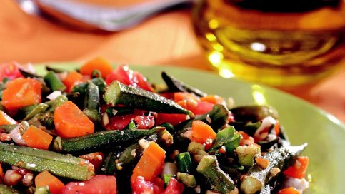 Bamya Salatası