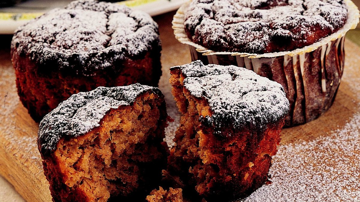 Elmalı Soya Unlu Muffin