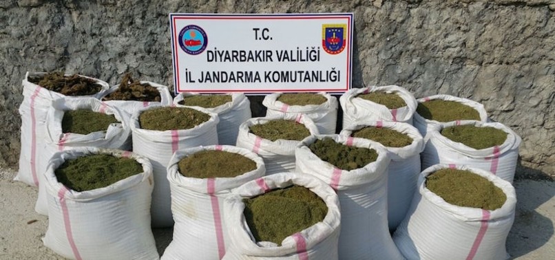 POLICE SEIZE 2.3 TONS OF HASHISH IN SOUTHEASTERN TURKEY’S DIYARBAKIR PROVINCE