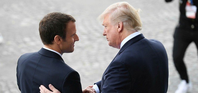FRANCES MACRON TO URGE TRUMP TO STICK WITH IRAN NUCLEAR DEAL DURING US VISIT