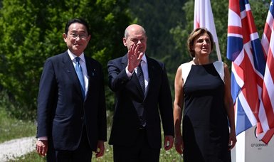 Scholz greets G7 leaders as Ukraine-dominated summit kicks off