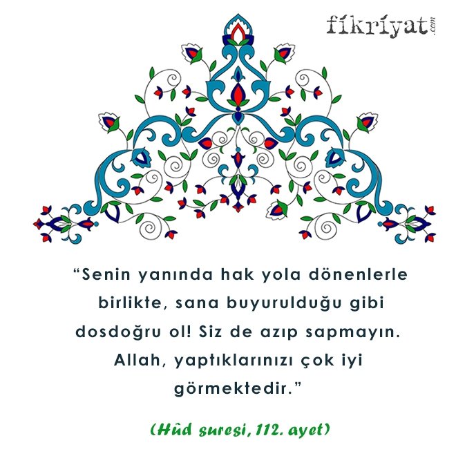 Müminler dosdoğrudur