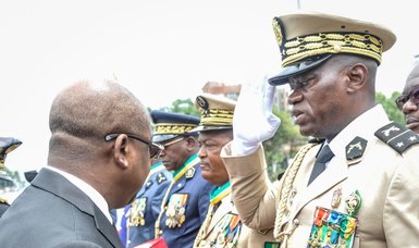 Gabon coup leader Nguema sworn in as interim president