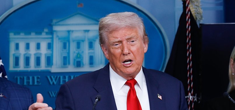 TRUMP SAYS HAMAS ‘CANNOT STAY’ IN GAZA