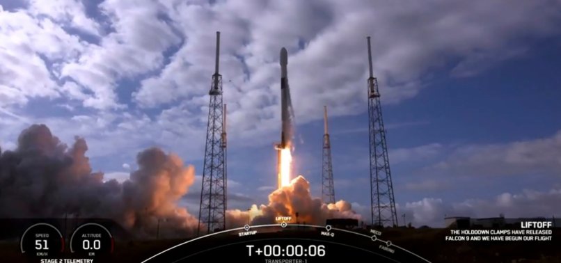 SPACEX LAUNCHES RECORD 143 SATELLITES ON ONE ROCKET