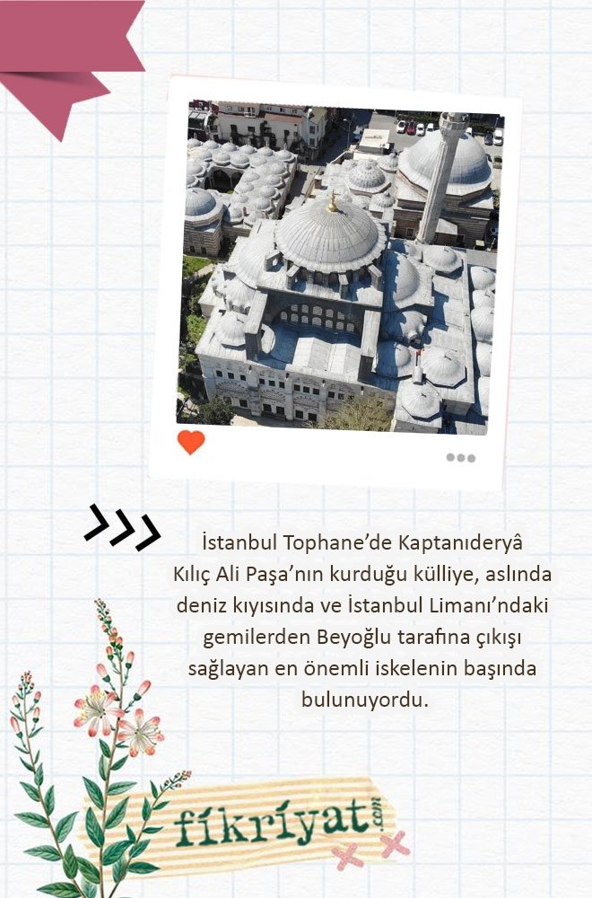 Kılıç Ali Paşa Camii Külliyesi
