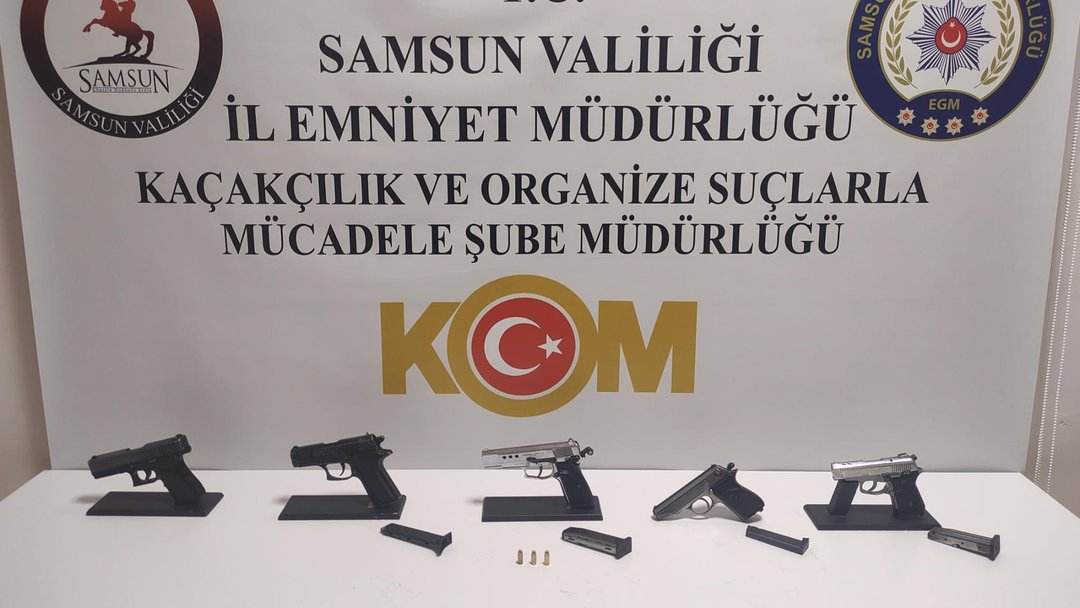 SAMSUN’DA SİLAH KAÇAKÇILIĞI OPERASYONU