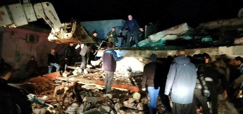 AT LEAST 10 KILLED IN TÜRKIYE EARTHQUAKE, DOZENS TRAPPED UNDER RUBBLE