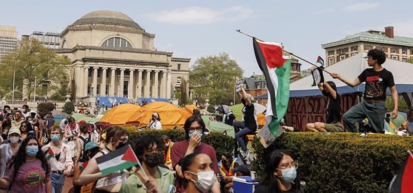 UN CONCERNED BY POLICE ACTION AGAINST PRO-PALESTINIAN PROTESTERS AT U.S. UNIVERSITIES