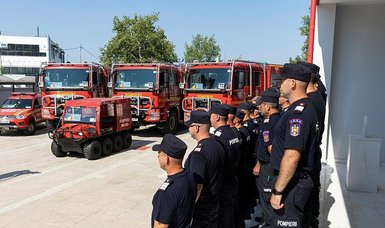 Foreign firefighters arrive in Greece for summer wildfire season