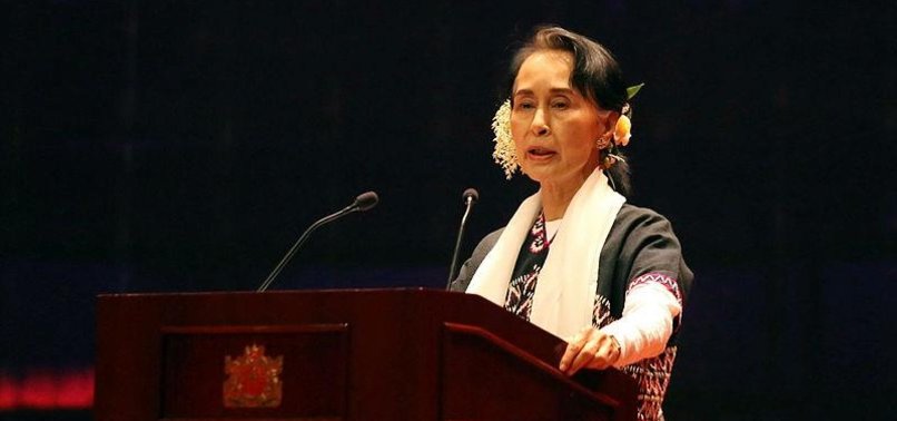 MYANMARS SUU KYI STRIPPED OF HUMAN RIGHTS AWARD