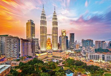 Çok kültürlü ve çok renkli bir şehir Kuala Lumpur