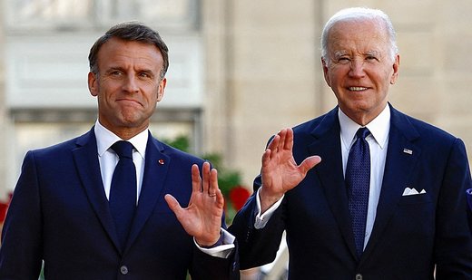 Biden will work with French leaders, no matter who they are