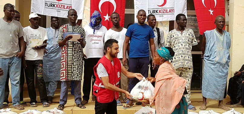 TURKISH RED CRESCENT DISTRIBUTES FOOD AID IN SENEGAL