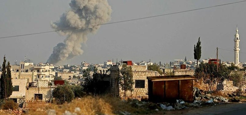 RUSSIAN AIR RAIDS ON IDLIB KILL 3 SYRIAN CIVILIANS