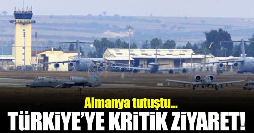 Almanya’dan Türkiye’ye kritik ziyaret!