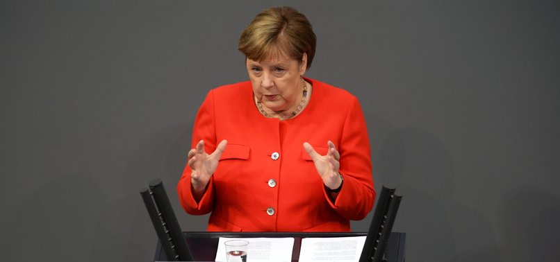 GERMANYS MERKEL WANTS EU TO TAKE ON MORE GLOBAL RESPONSIBILITY