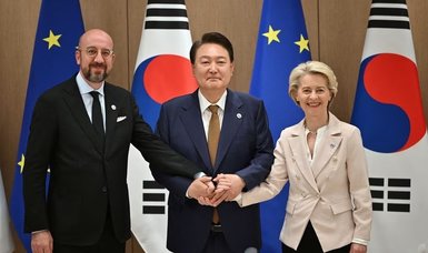 South Korea, EU agree to boost security ties amid Ukraine, North Korea tension
