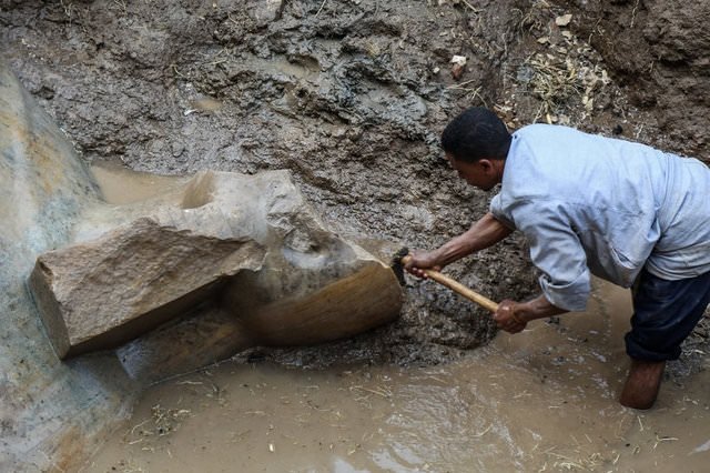3 bin 300 yıllık heykeller bulundu