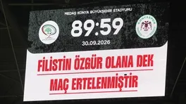 Napoli’den Konya’ya Filistin Dayanışması