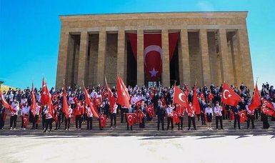 Türkish citizens take to streets to celebrate Commemoration of Ataturk, Youth and Sports Day