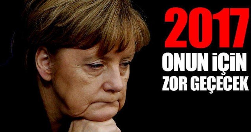2017 Merkel için zor bir yıl olacak
