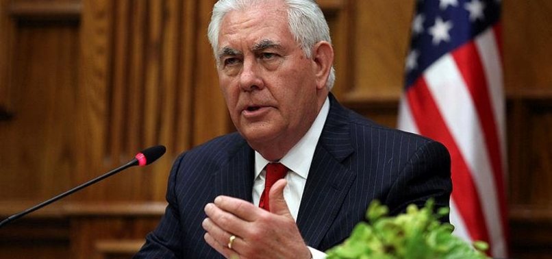 US SECRETARY OF STATE URGES IRAN TO WITHDRAW FROM SYRIA