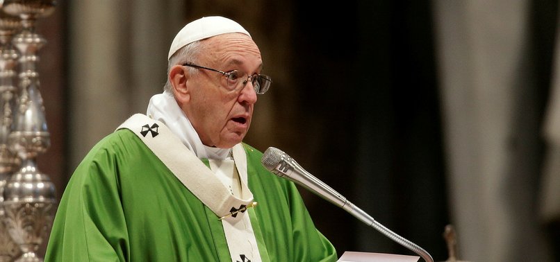 POPE SAYS ITS A SIN IF FEAR MAKES US HOSTILE TO MIGRANTS