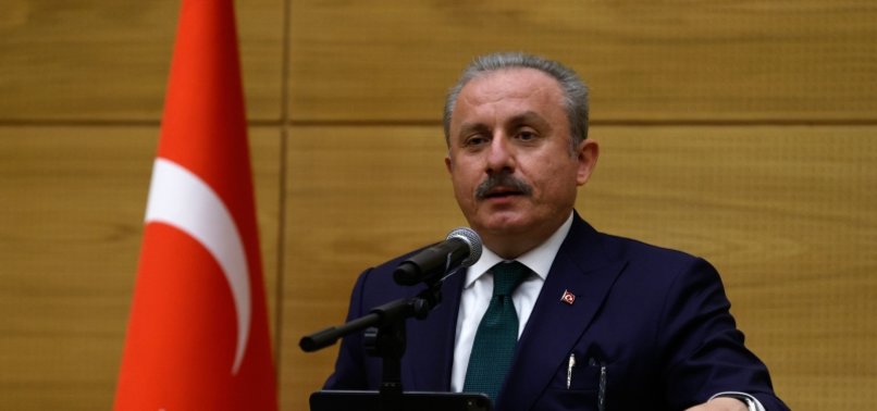 TURKEYS PARLIAMENT HEAD CONGRATULATES GEORGIA ON NATIONAL DAY