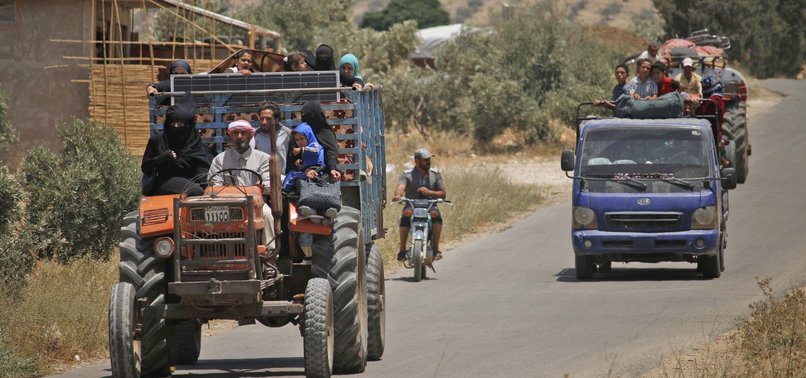 NUMBER OF SYRIANS FLEEING DARAA RISES TO 150,000