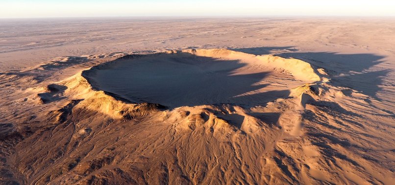 INCREDIBLE IMAGE OF TENOUMER, ONE OF THE BEST PRESERVED CRATERS IN THE WORLD
