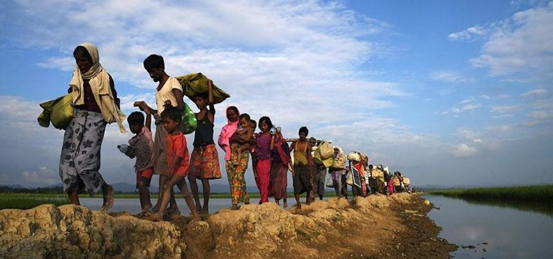 HOSTILE TREATMENT IN INDIA FORCES ROHINGYA MUSLIMS TO FLEE TO BANGLADESH