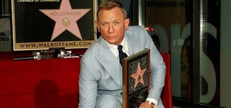 HOLLYWOOD STAR DANIEL CRAIG HONOURED WITH STAR ON WALK OF FAME