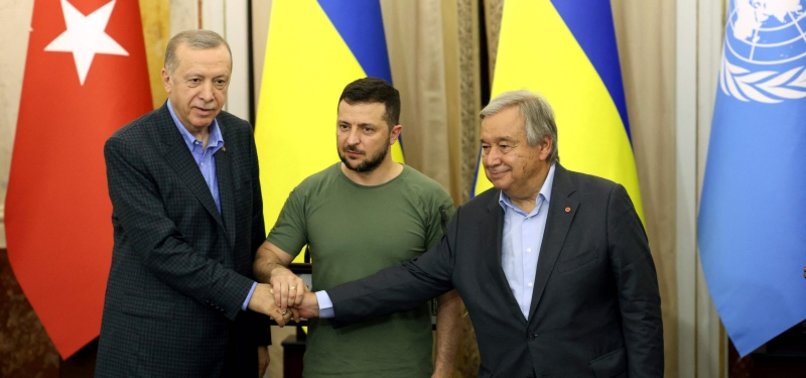 ZELENSKY APPRECIATES TURKISH COUNTERPART ERDOĞAN FOR SUPPORTING UKRAINES TERRITORIAL INTEGRITY