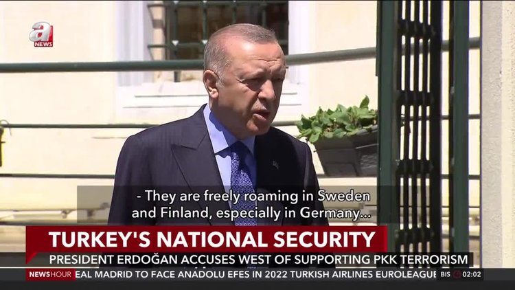 Erdoğan criticizes West for backing bloody-minded YPG/PKK