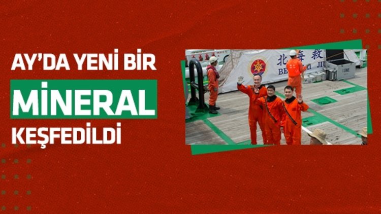 Çin, Ay’da yeni mineral keşfetti