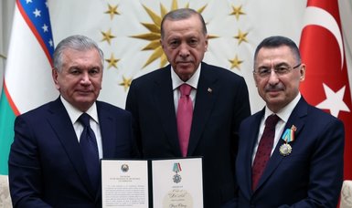 Türkiye's vice president receives order of friendship from Uzbekistan