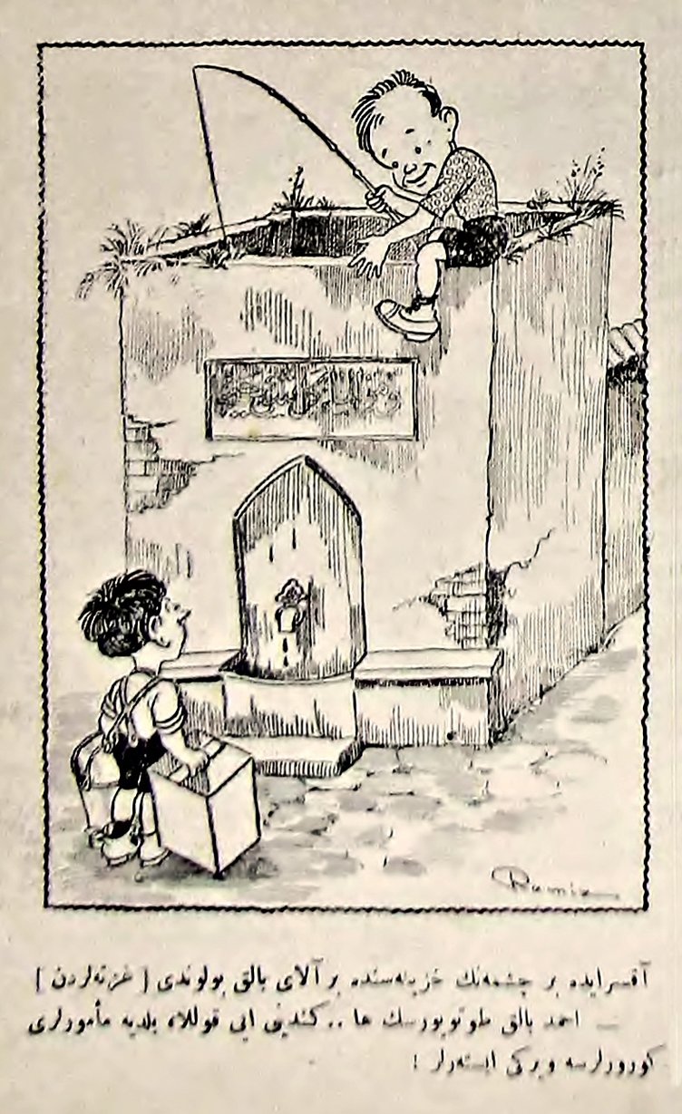 100 yıllık karikatürlerle: